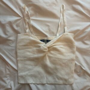 Urban Outfitters Cream Knit Camisole